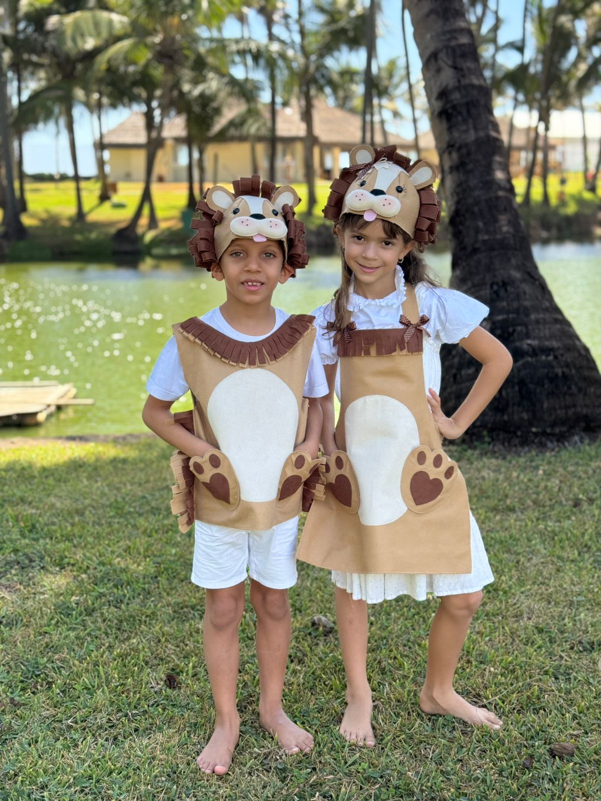 Molde - Kit Completo Coleção Safari (Aventais, Toucas e Coletes)