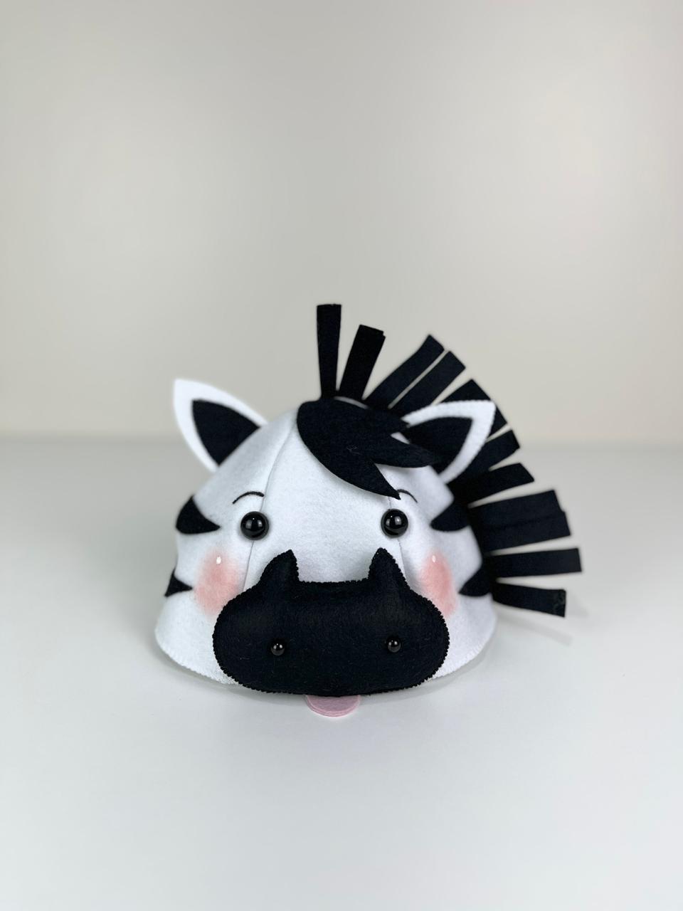 Molde - Kit Avental + Touca Zebra