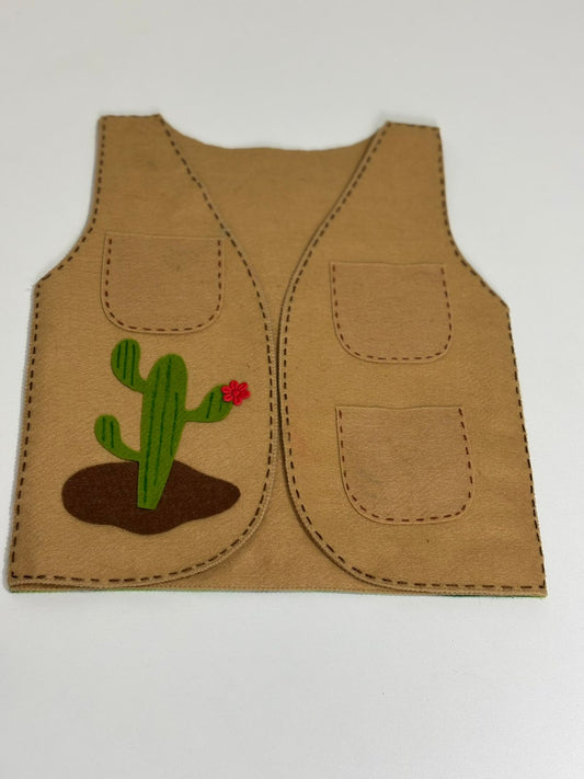 Molde - Colete São João Cangaceiro