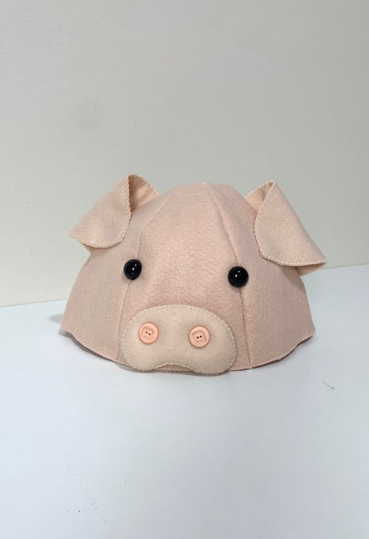 Touca de Porquinho - Molde