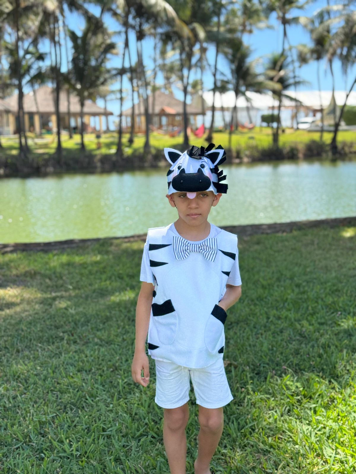 Molde - Kit Colete + Touca Zebra