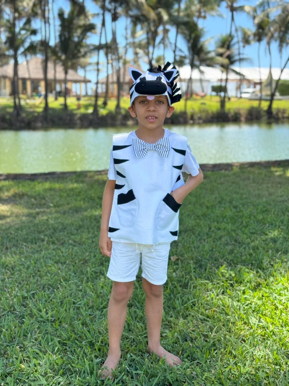 Molde - Kit Colete + Touca Zebra